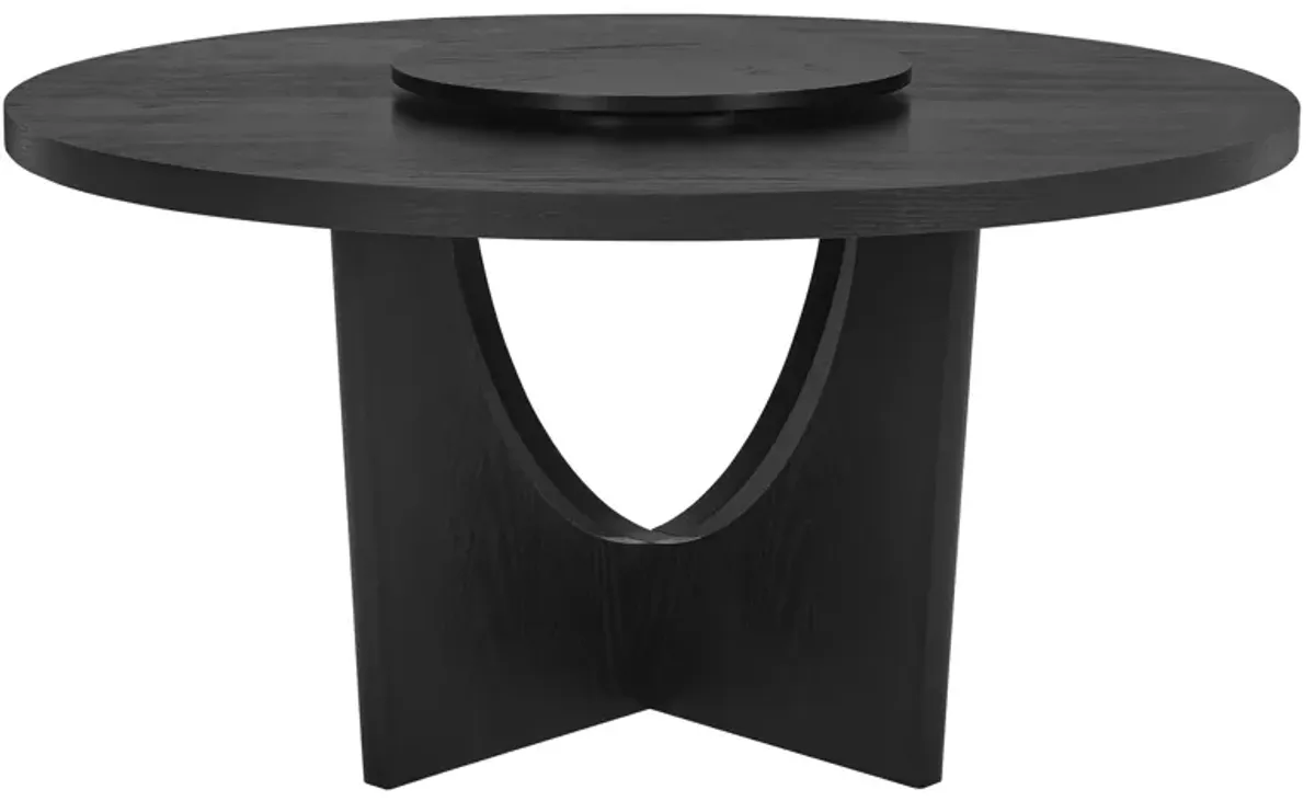 Rupert Dining Table in Black by Crown Mark