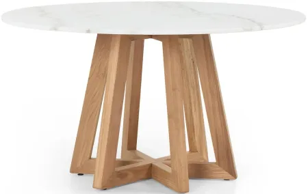 Hughes Dining Table in Honey Oak by Four Hands