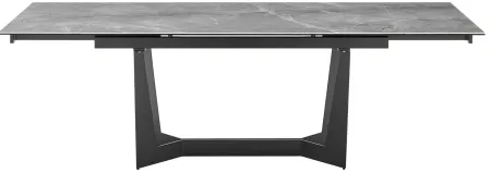 Mateo 95" Extension Table in Gray by EuroStyle