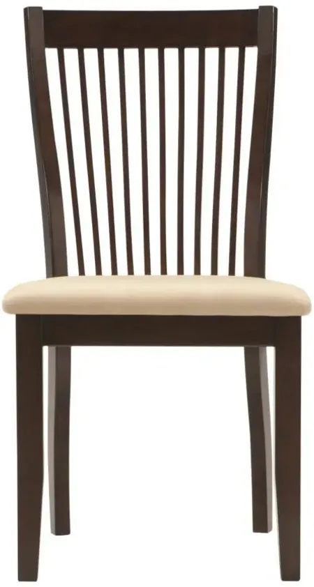 Nevada Microfiber Dining Chair in Cream by Bellanest