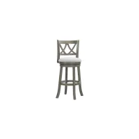 Phillips Bar Stool in Antique Gray by Avalon Furniture