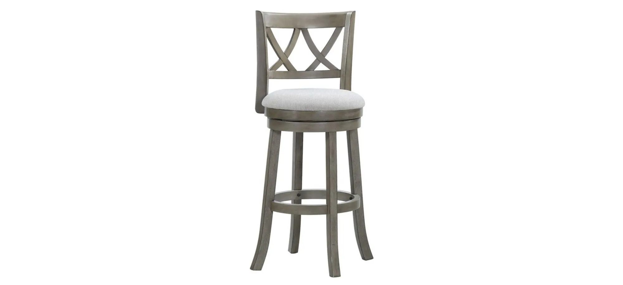 Phillips Bar Stool in Antique Gray by Avalon Furniture