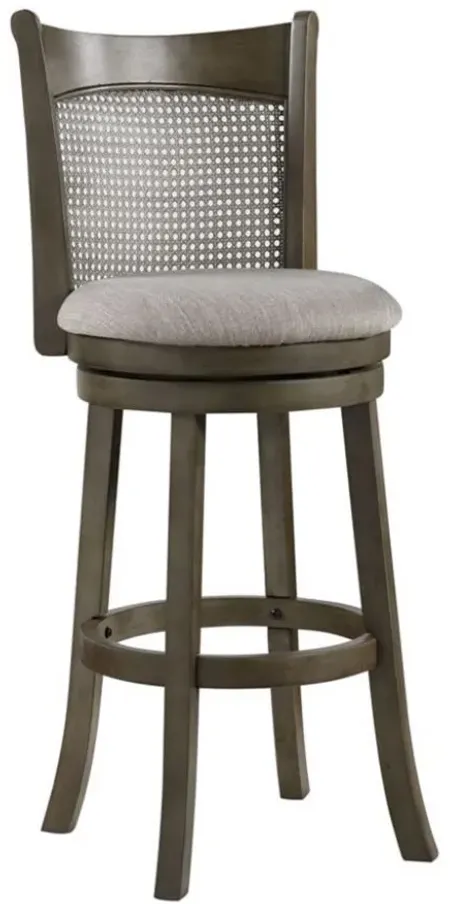 Rusaw Bar Stool in Gray by Avalon Furniture