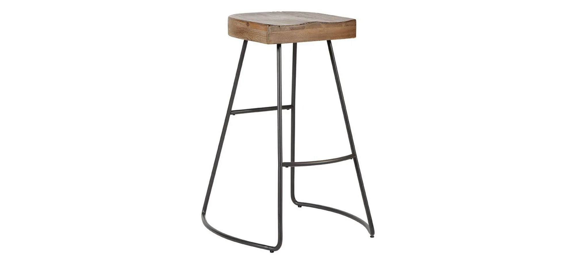 Gage Bar Stool in brown by Avalon Furniture