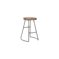 Gage Bar Stool in brown by Avalon Furniture