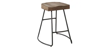 Gage Counter Stool in brown by Avalon Furniture
