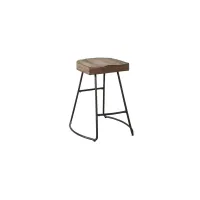 Gage Counter Stool in brown by Avalon Furniture