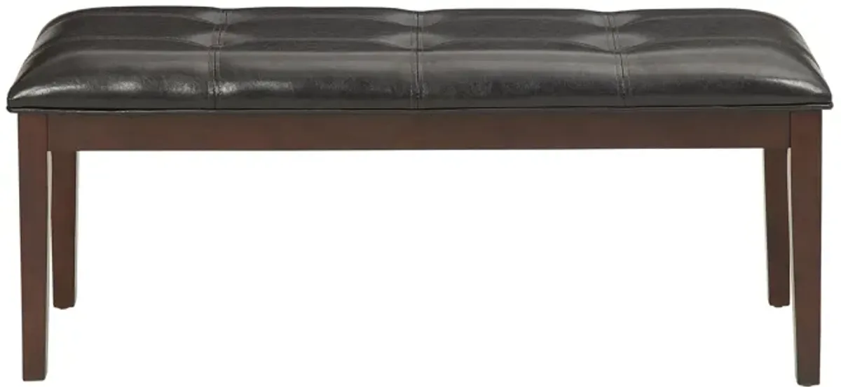 Diego Bench in Dark Cherry by Homelegance