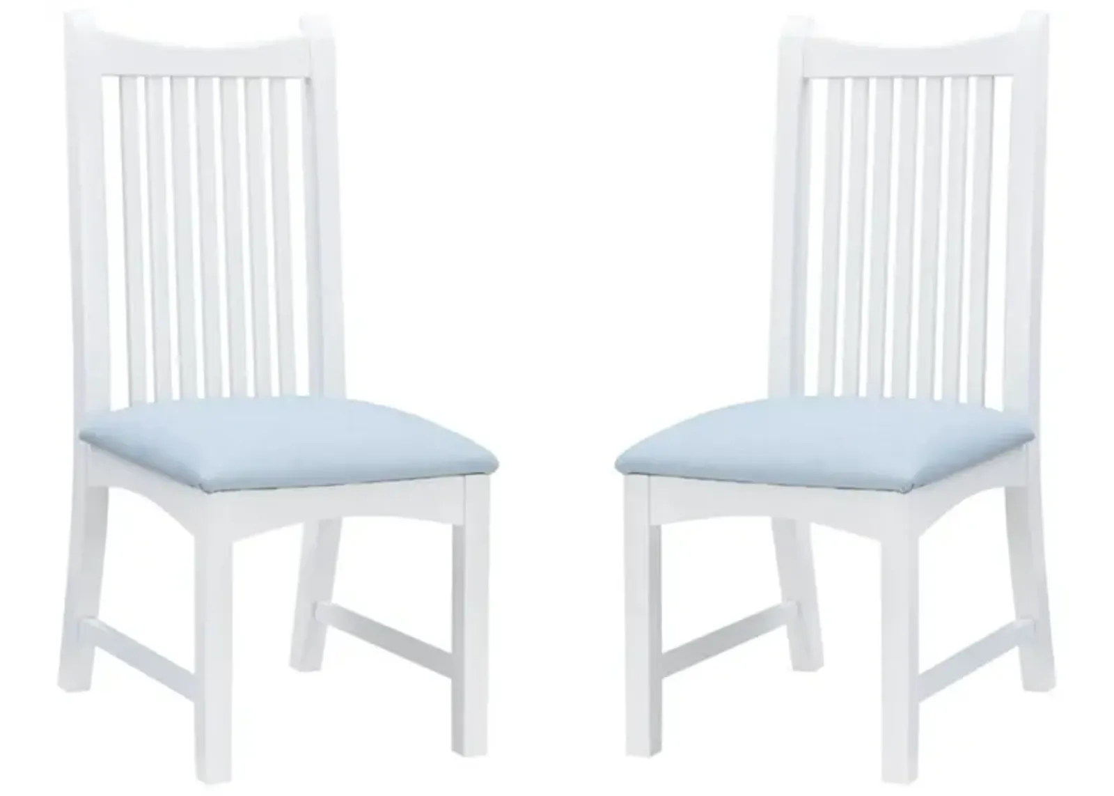 Bonnie Dining Chair - Set of 2 in Blue by Linon Home Decor