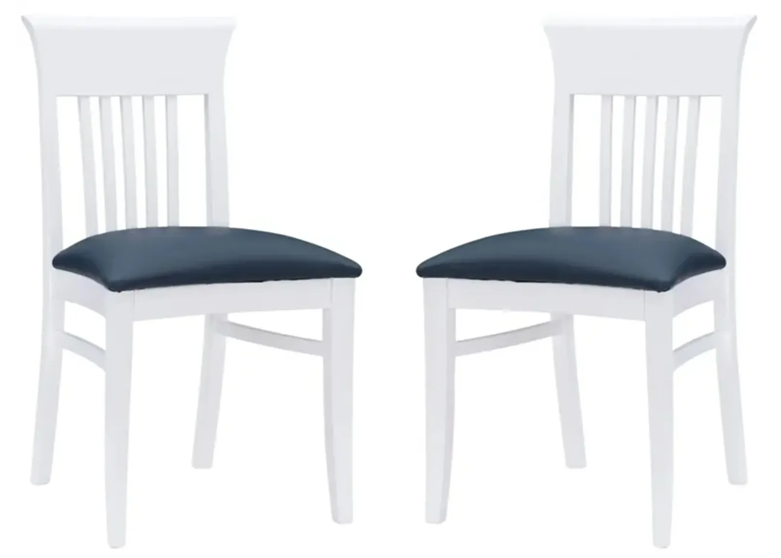 Jenny Dining Chair -Set of 2 in Blue by Linon Home Decor