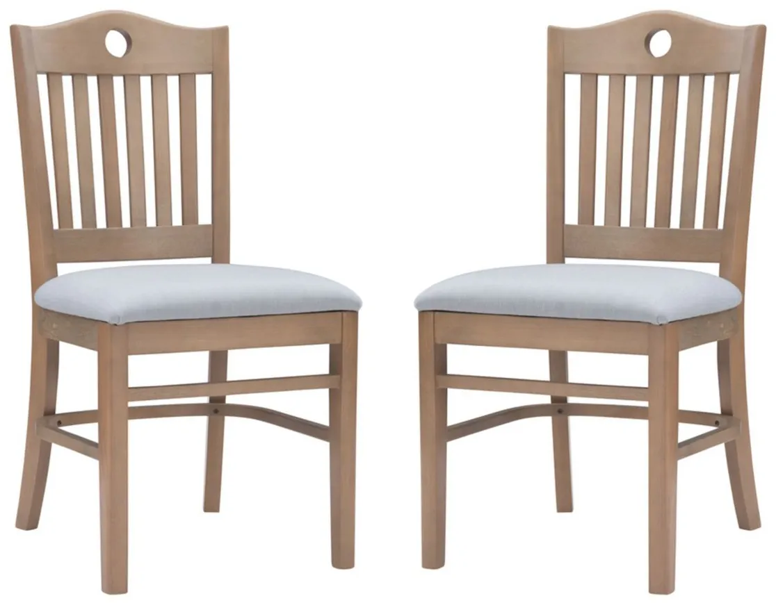 Tarleton Dining Chair -Set of 2 in Natural by Linon Home Decor
