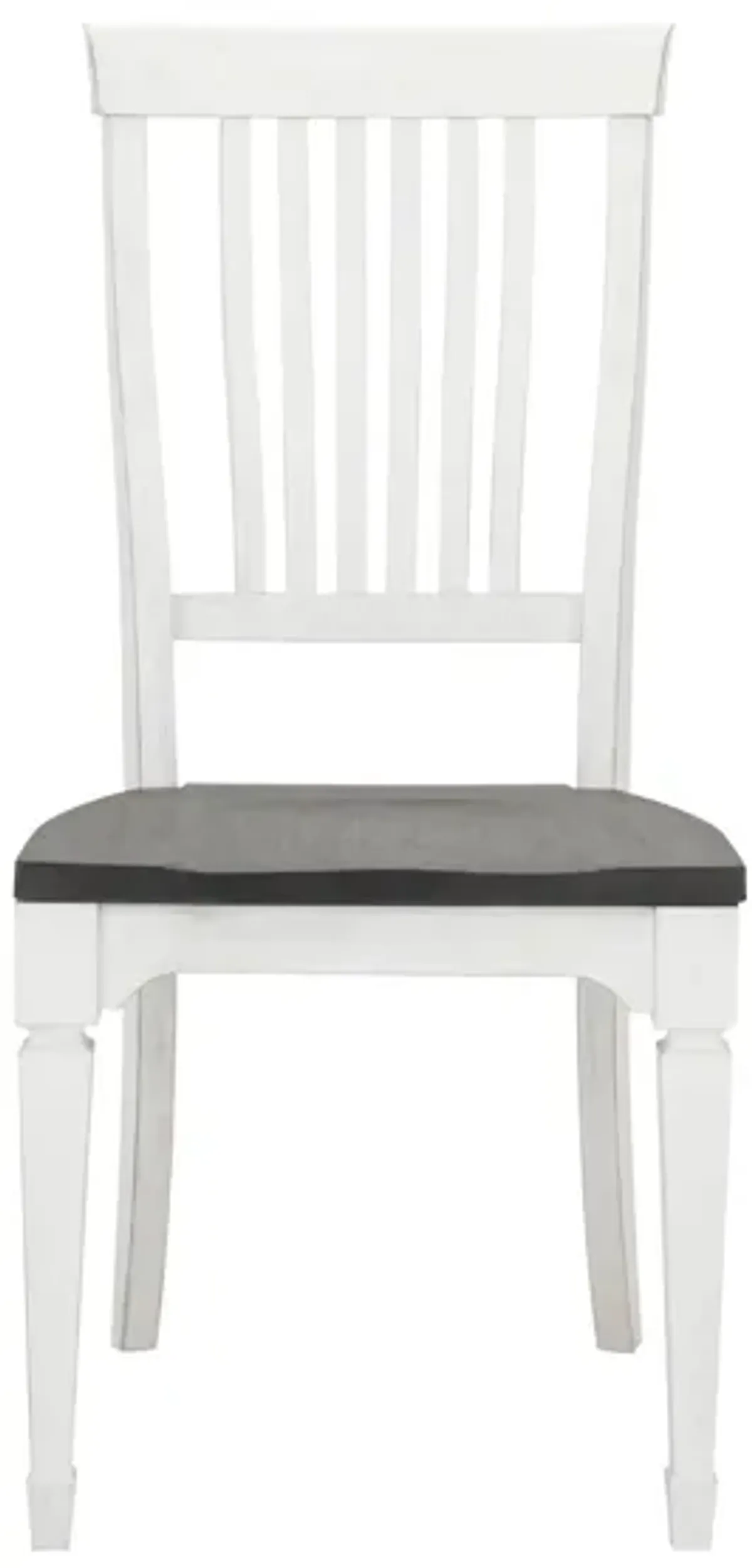 Shelby Side Chair in White / Gray by Liberty Furniture