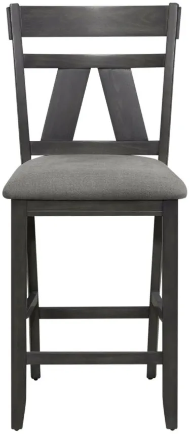 Lawson Counter Chair - Set of 2 in Slate by Liberty Furniture