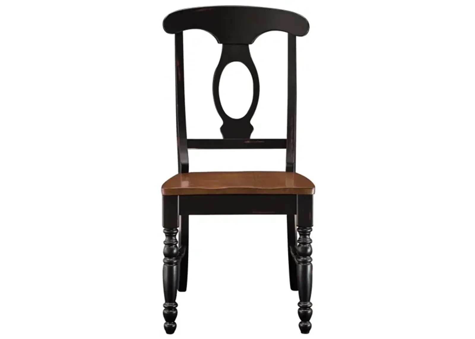 Kenton Dining Chair in Dark Walnut/Ebony by Bellanest