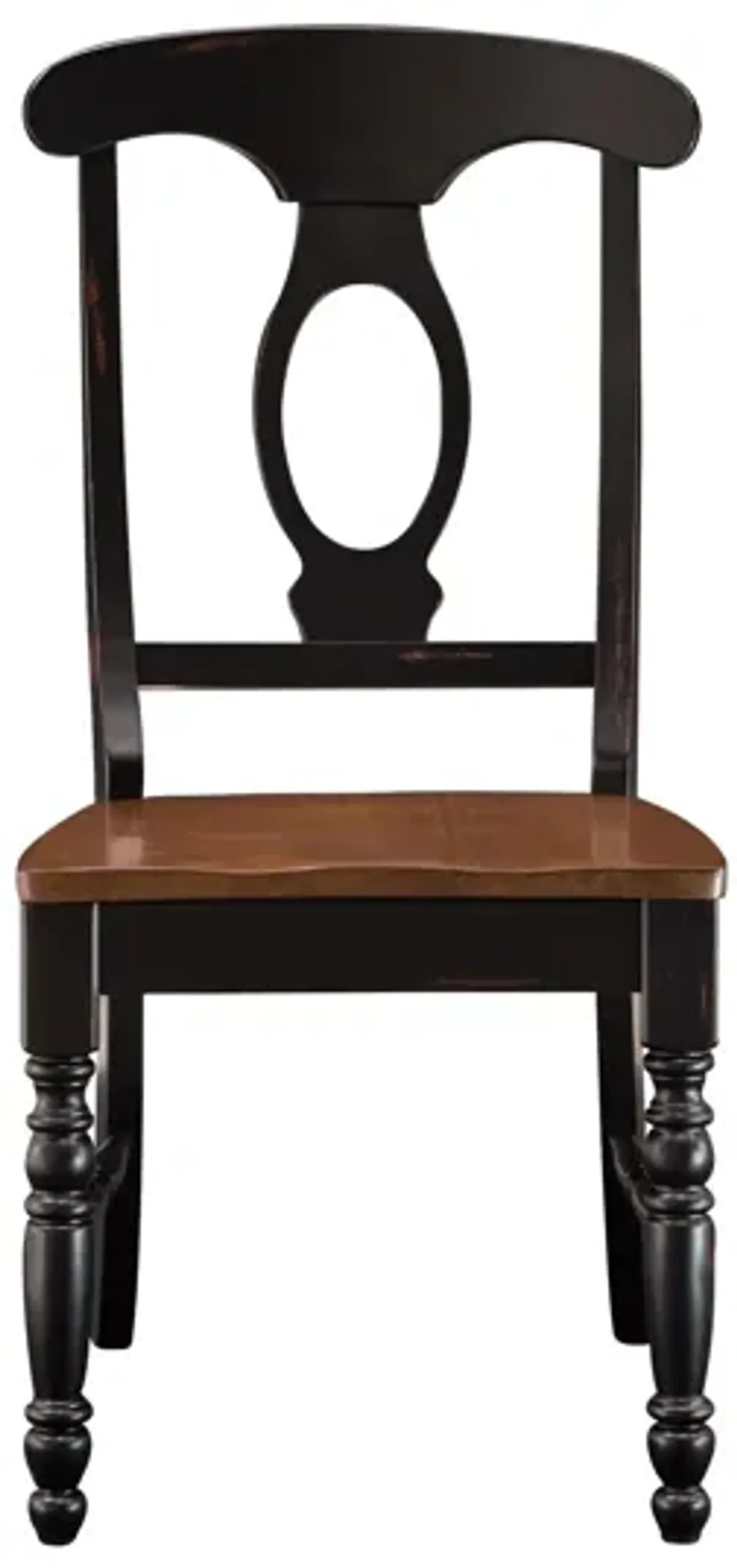 Kenton Dining Chair in Dark Walnut/Ebony by Bellanest