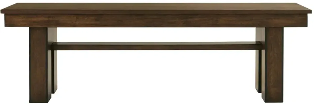 Teagan Bench in Walnut by Homelegance