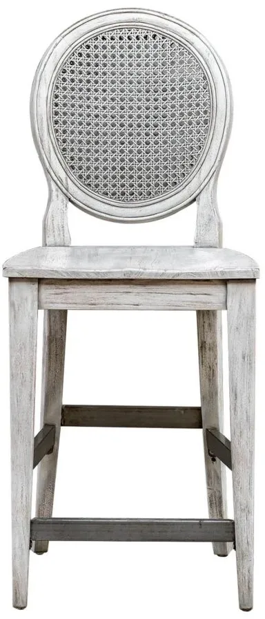 Cherryfield Counter Stool in White by Uttermost