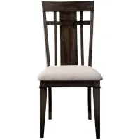 Sheffield Dining Chair in Dark Oak / Light Brown by Homelegance