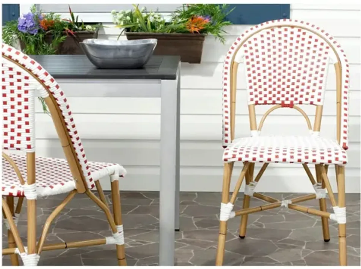 Salcha Outdoor Side Chairs: Set of 2