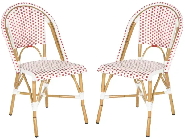 Salcha Outdoor Side Chairs: Set of 2