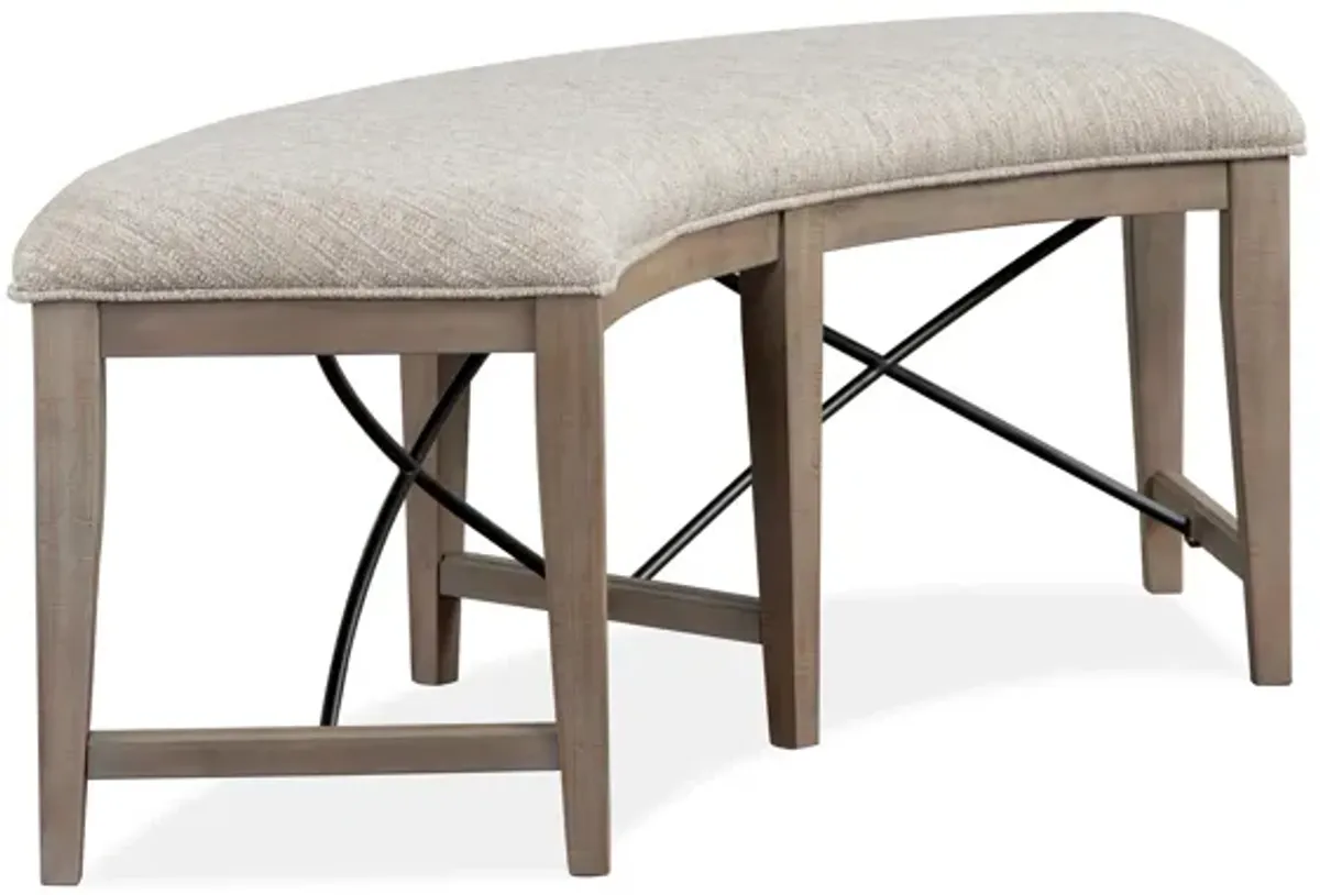 Ivy Ridge Curved Bench