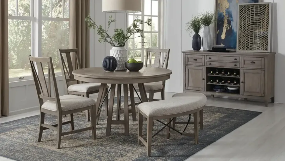 Ivy Ridge Curved Bench