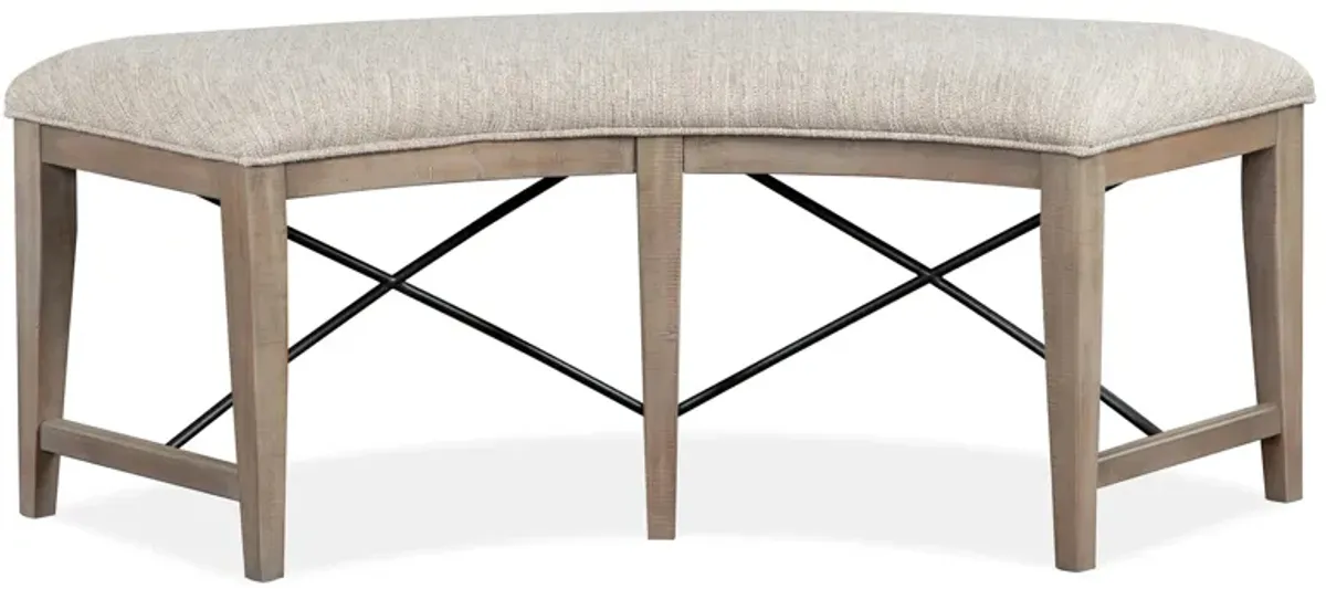 Ivy Ridge Curved Bench