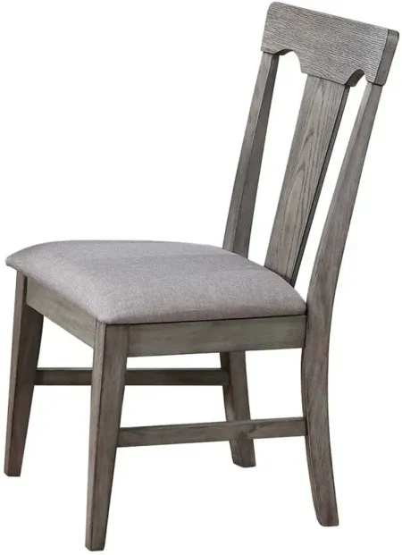 Graystone Dining Chair in Burnished Gray by ECI