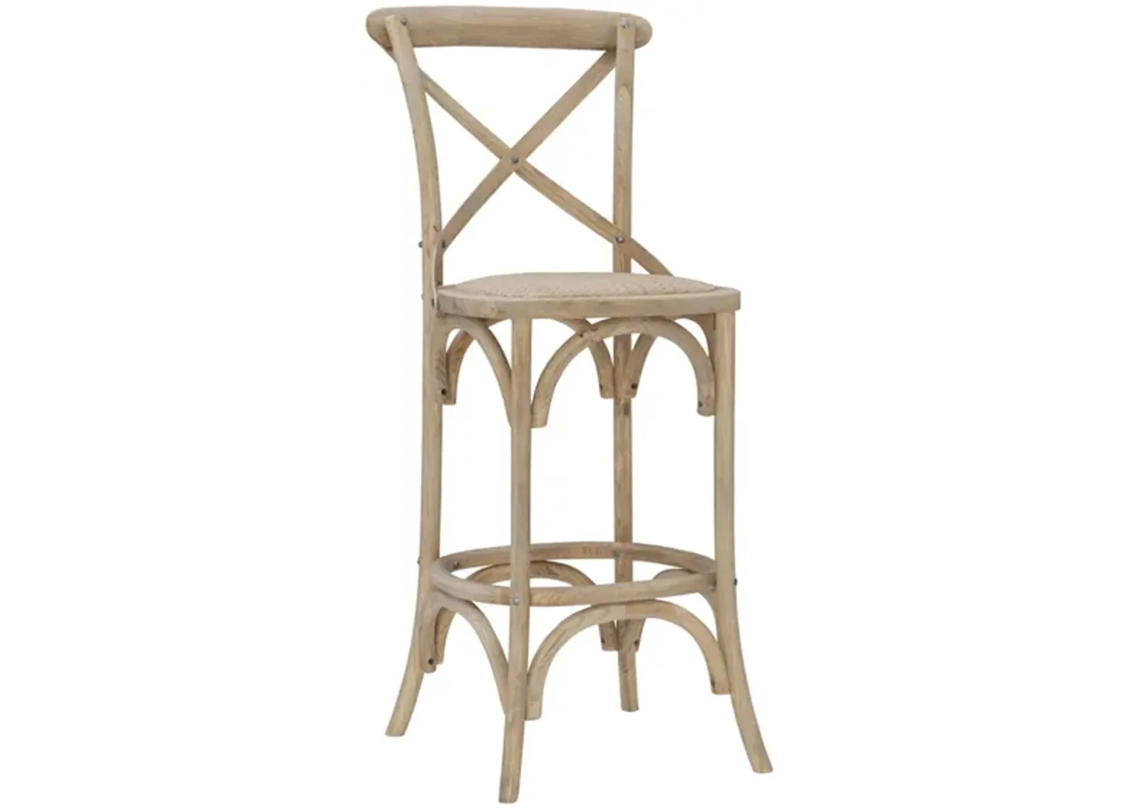 Roxy Bar Stool in Gray by Linon Home Decor