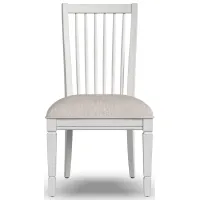 Melody Dining Chair (set of 2) in White by Flexsteel