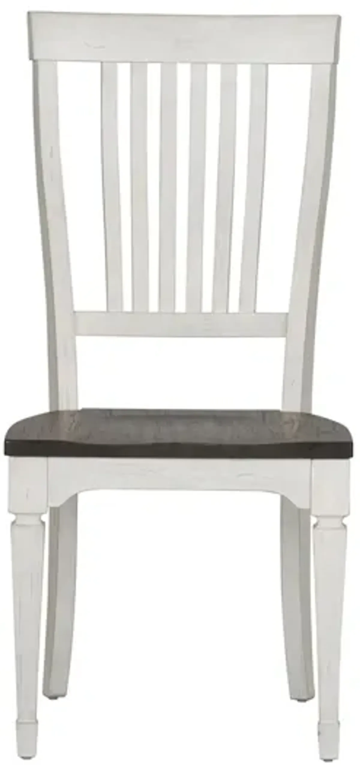 Allyson Park Side Chair -Set of 2 in Wirebrushed White by Liberty Furniture