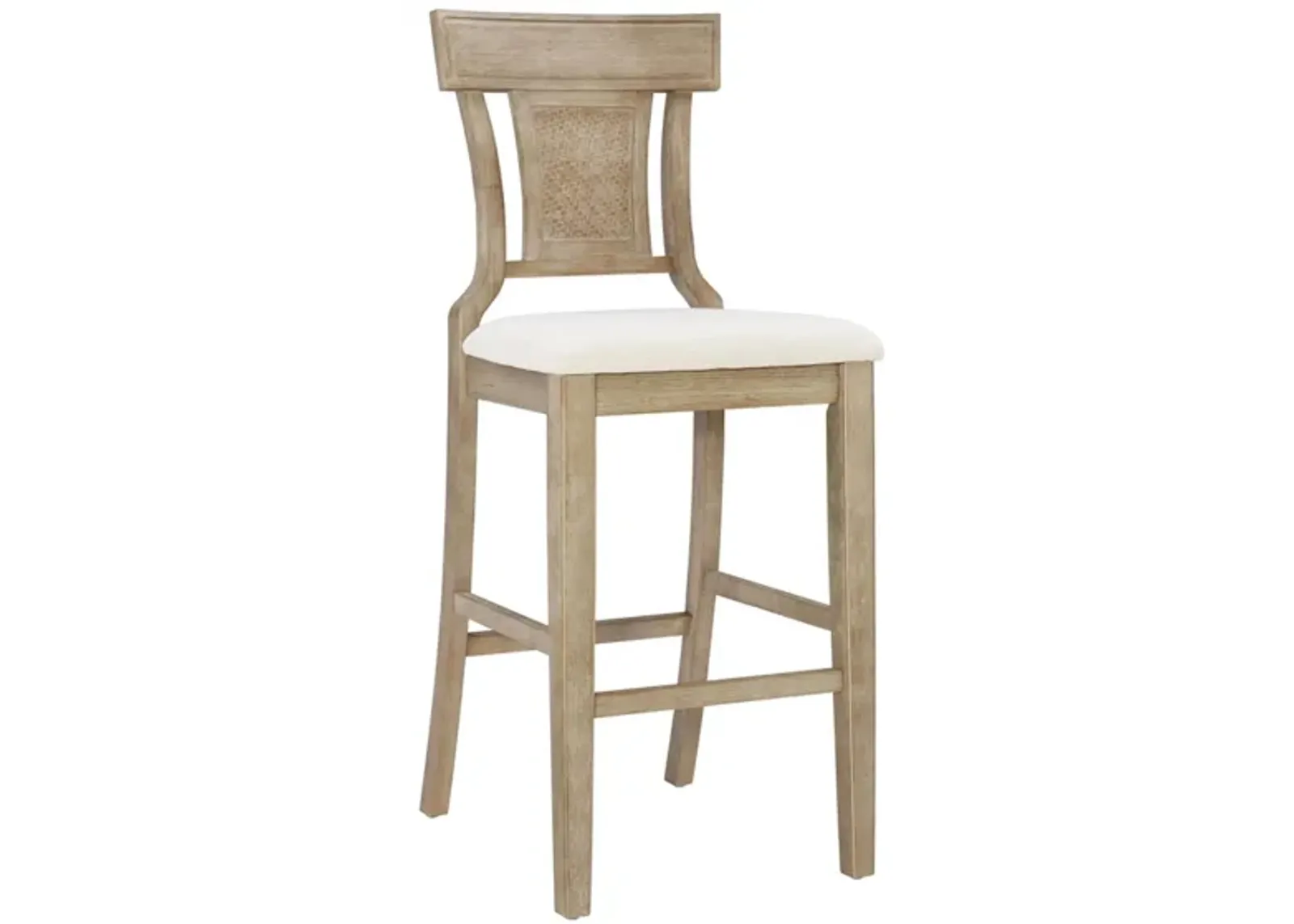 Rylan Bar Stool in Gray Wash by Linon Home Decor