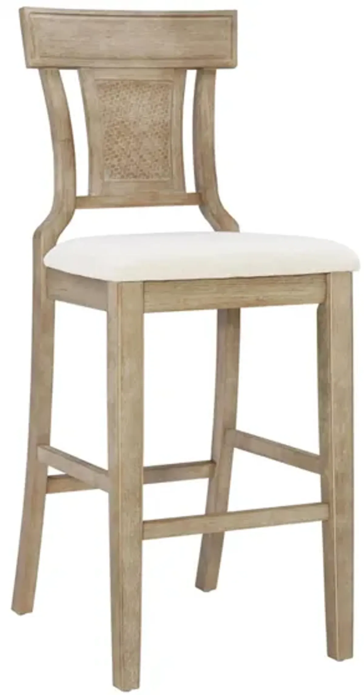 Rylan Bar Stool in Gray Wash by Linon Home Decor