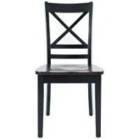 Asbury Park Chair -2pc. in Black by Jofran