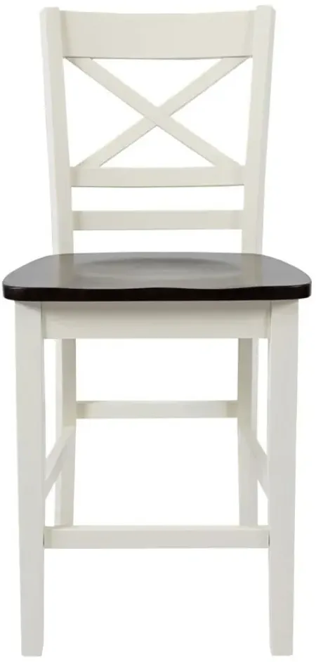 Asbury Park Chair -2pc. in White by Jofran