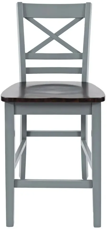 Asbury Park Chair -2pc. in Gray by Jofran