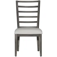 Modern Farmhouse Side Chair -Set of 2 in Dusty Charcoal by Liberty Furniture