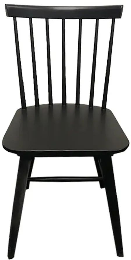 Easton Dining Chair - Set of 2 in Black by LH Imports Ltd