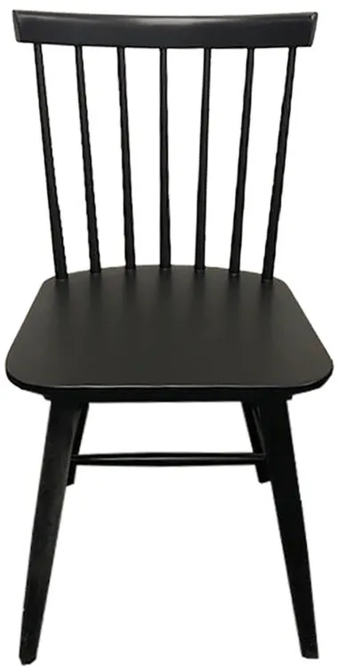 Easton Dining Chair - Set of 2 in Black by LH Imports Ltd