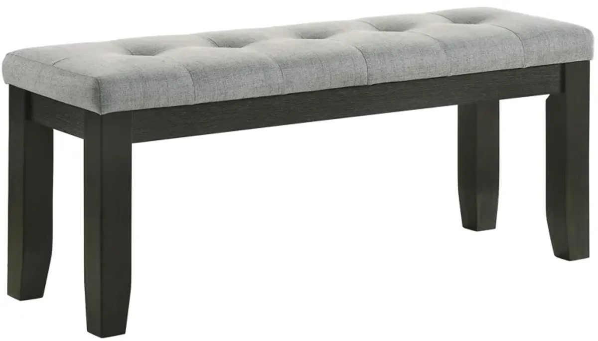 Bardstown Bench in Wheat / Charcoal by Crown Mark