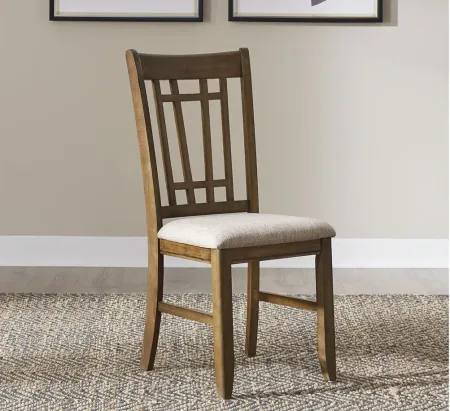 Santa Rosa Side Chair-Set of 2 in Antique Honey by Liberty Furniture