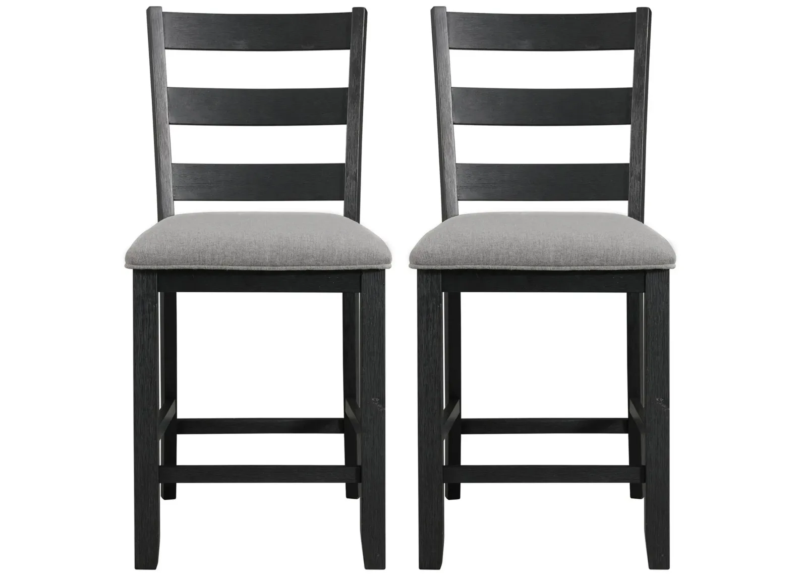 Kona Side Chair Set of 2 in Black by Elements International Group