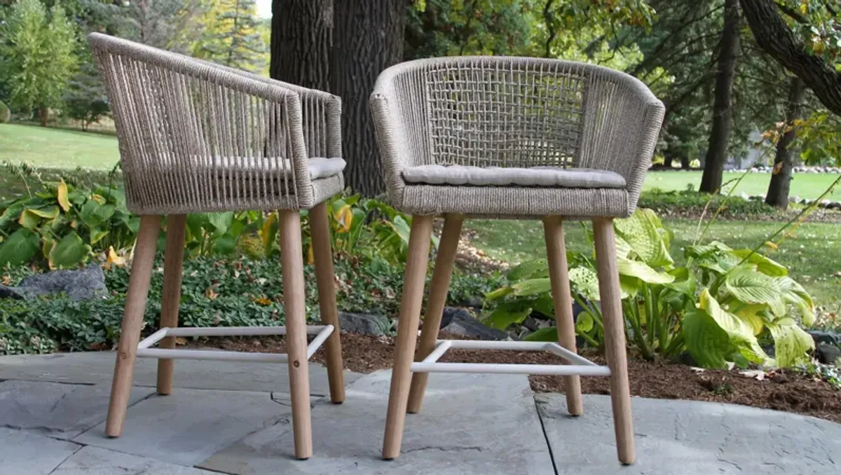 Shannon Rope Counter Height Chair (Set of 2)