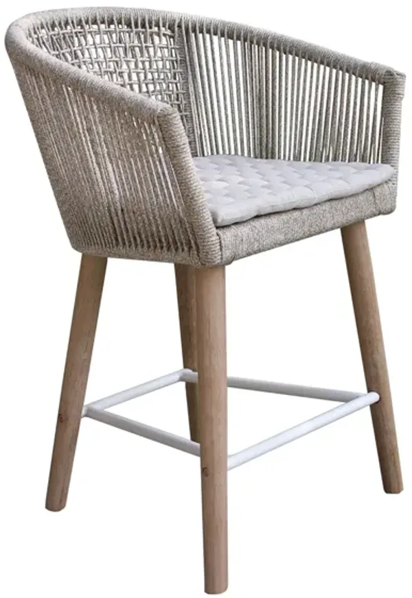 Shannon Rope Counter Height Chair (Set of 2)