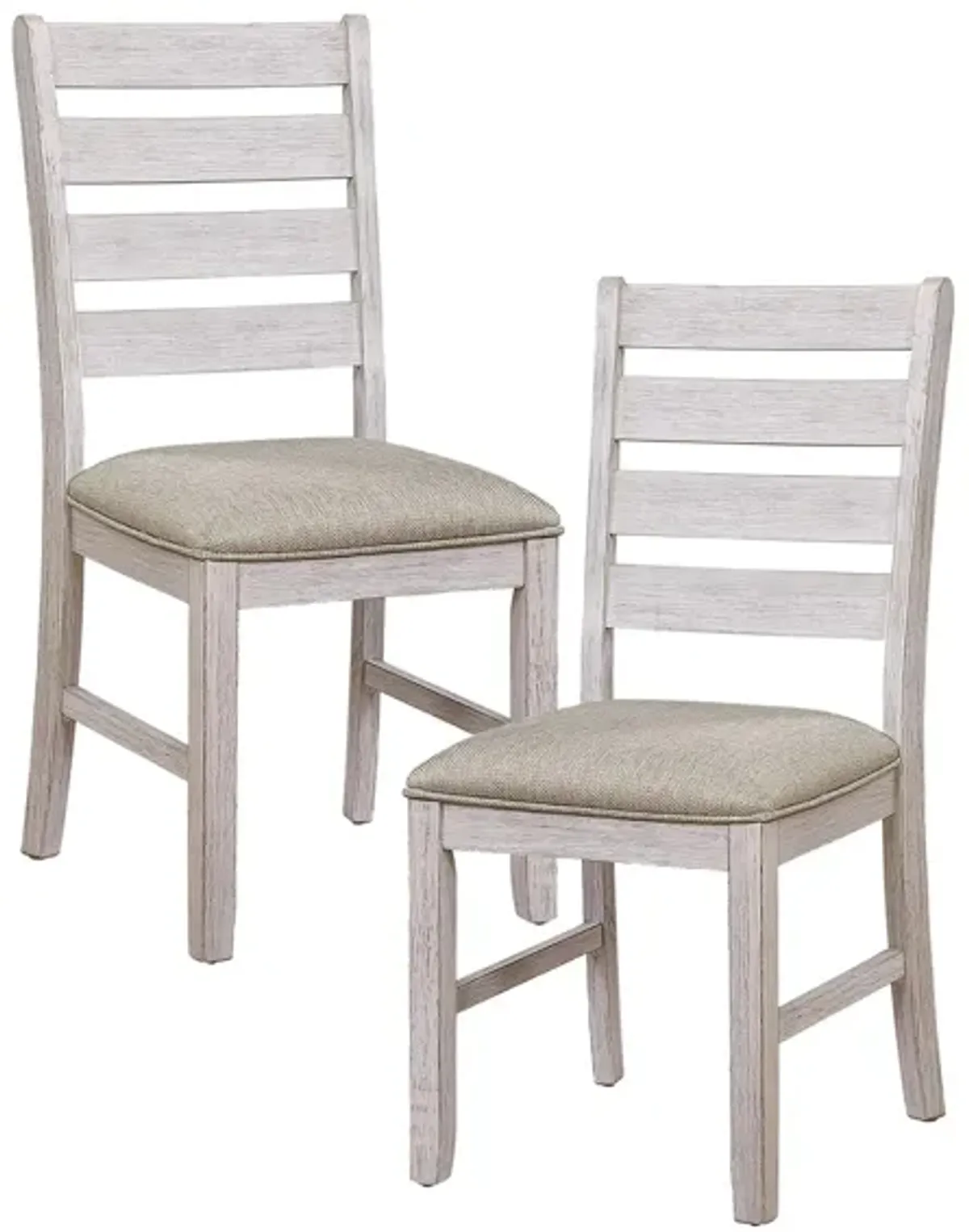 Samuel Dining Room Side Chair (Set of 2) in Grayish White by Homelegance