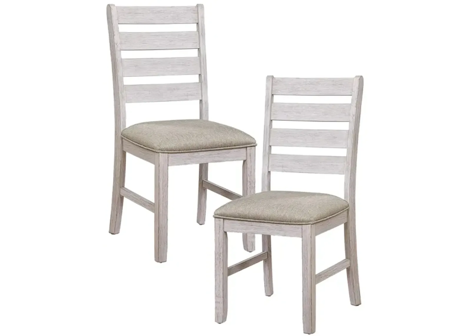 Samuel Dining Room Side Chair (Set of 2) in Grayish White by Homelegance