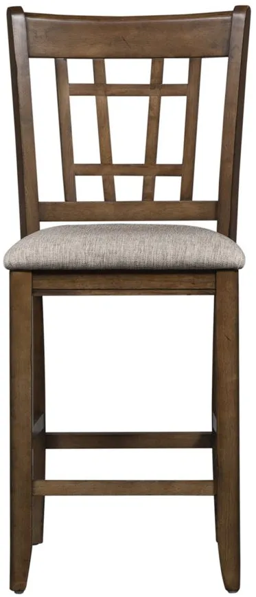 Santa Rosa Counter Chair-Set of 2 in Antique Honey by Liberty Furniture