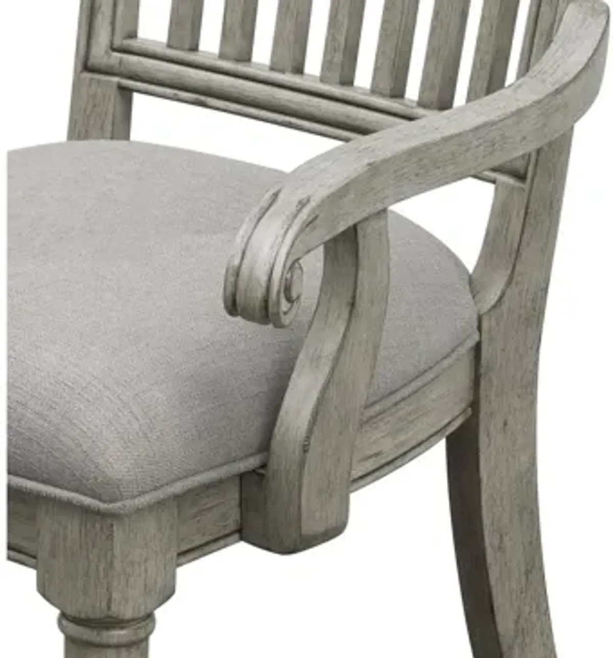 Madison Ridge Arm Chair Set of 2 in Gray by Bellanest.