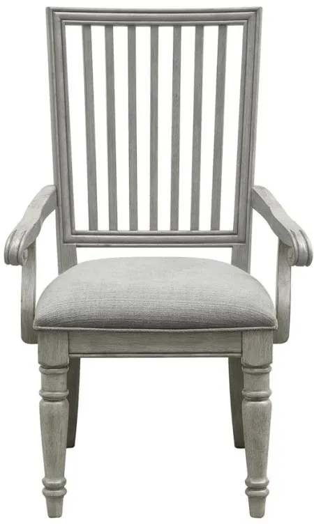 Madison Ridge Arm Chair Set of 2 in Gray by Bellanest.