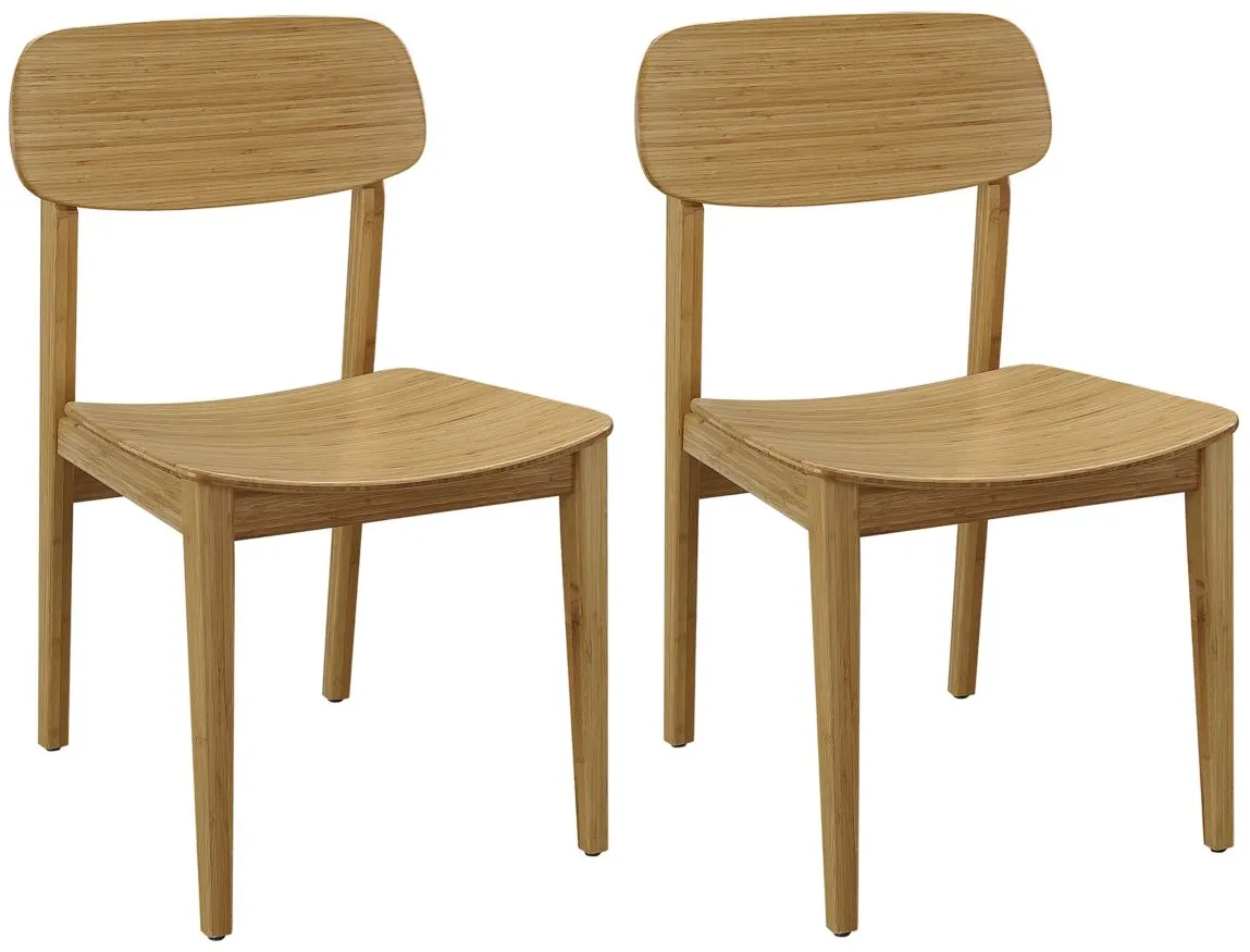Currant Chair - 2PK in Caramelized by Greenington